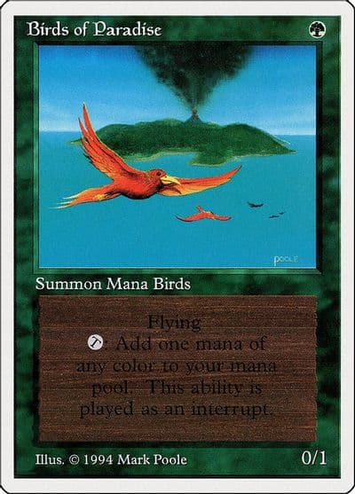 Birds of Paradise Summer Magic Magic card