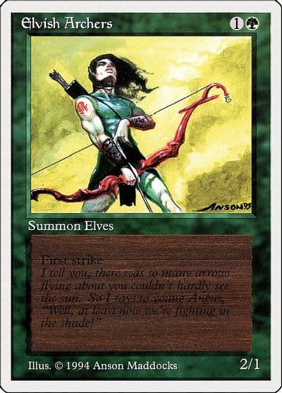 Elvish Archers Summer Magic Magic card