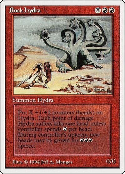 Rock Hydra Summer Magic Magic card