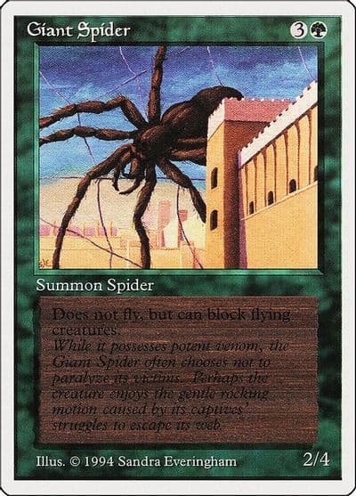 Giant Spider Summer Magic Magic card
