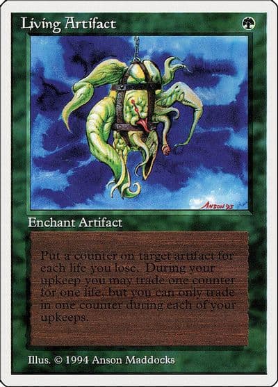 Living Artifact Summer Magic Magic card