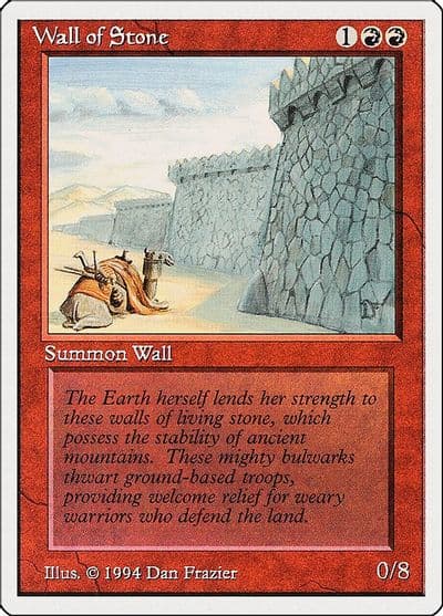 Wall of Stone Summer Magic Magic card