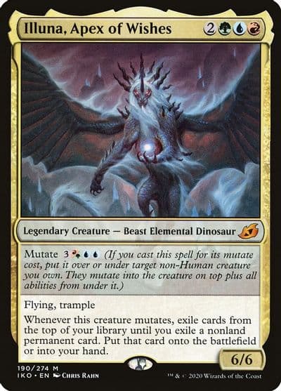 Illuna Apex of Wishes Ikoria: Lair of Behemoths Magic card