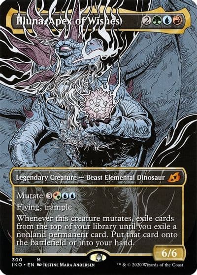 Illuna Apex of Wishes Showcase Ikoria: Lair of Behemoths Magic card