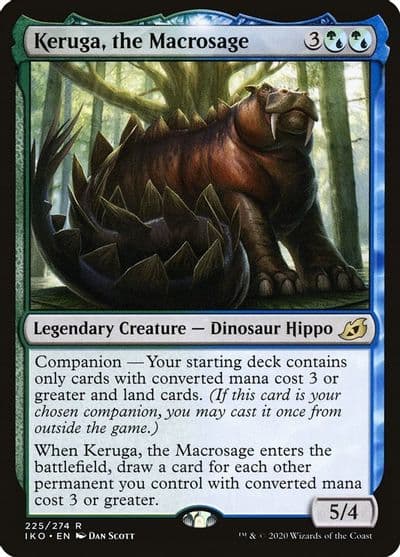 Keruga the Macrosage Ikoria: Lair of Behemoths Magic card