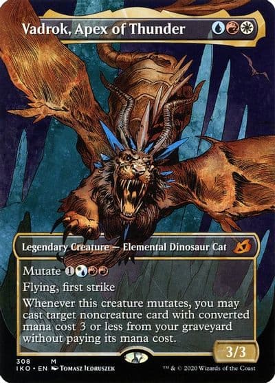 Vadrok Apex of Thunder Showcase Ikoria: Lair of Behemoths Magic card
