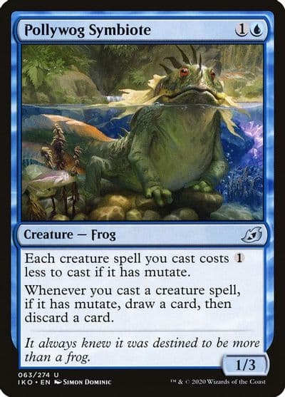 Pollywog Symbiote Ikoria: Lair of Behemoths Magic card