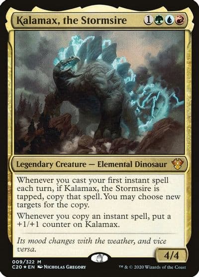 Kalamax the Stormsire Commander 2020 Magic card