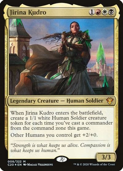 Jirina Kudro Commander 2020 Magic card