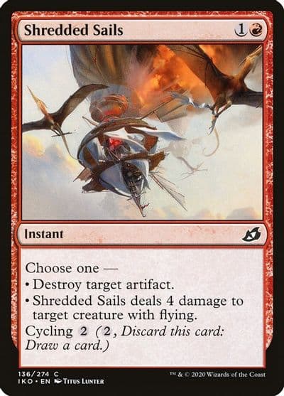 Shredded Sails Ikoria: Lair of Behemoths Magic card