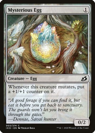 Mysterious Egg Ikoria: Lair of Behemoths Magic card