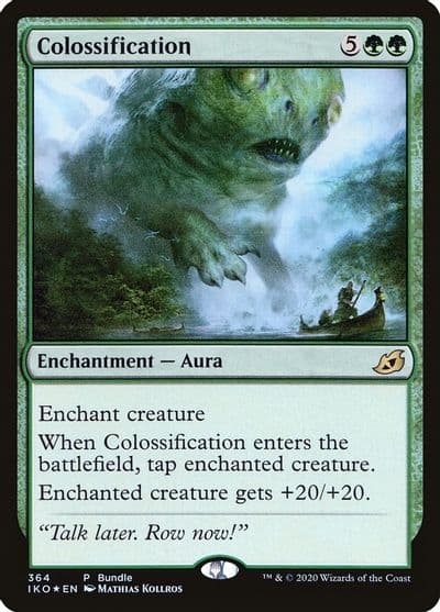 Colossification IKO Bundle Unique and Miscellaneous Promos Magic card