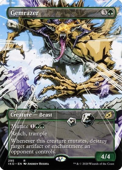 Gemrazer Showcase Ikoria: Lair of Behemoths Magic card