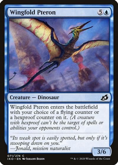 Wingfold Pteron Ikoria: Lair of Behemoths Magic card