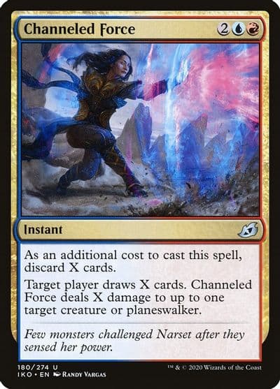 Channeled Force Ikoria: Lair of Behemoths Magic card