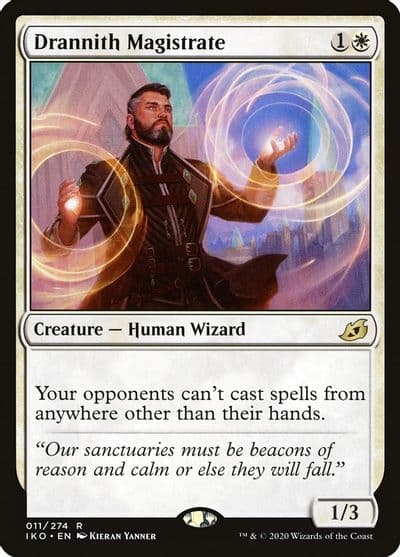 Drannith Magistrate Ikoria: Lair of Behemoths Magic card