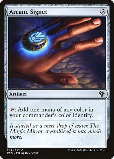 Arcane Signet Commander 2020 Magic card