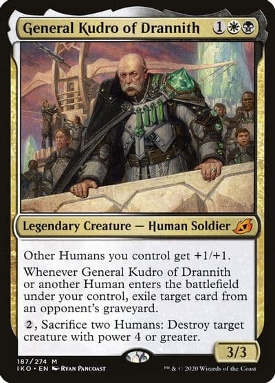 General Kudro of Drannith Ikoria: Lair of Behemoths Magic card