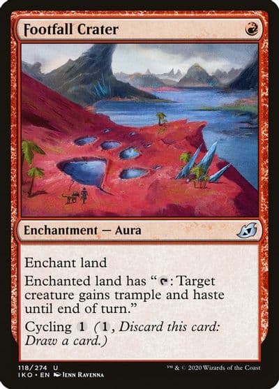 Footfall Crater Ikoria: Lair of Behemoths Magic card