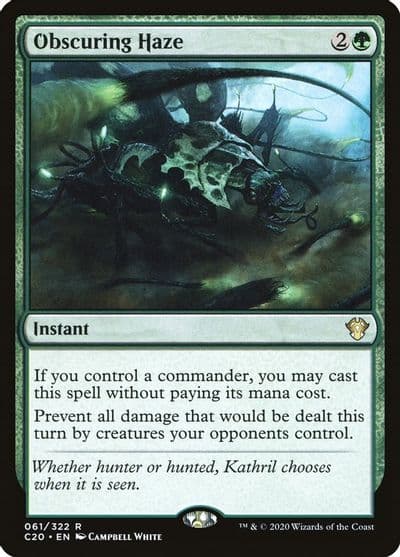 Obscuring Haze Commander 2020 Magic card