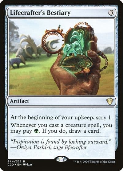 Lifecrafters Bestiary Commander 2020 Magic card