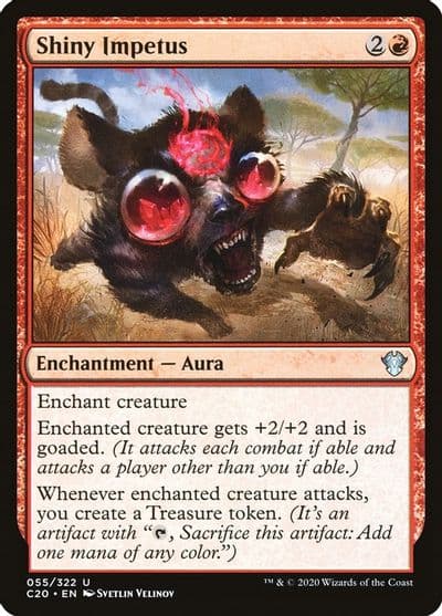 Shiny Impetus Commander 2020 Magic card