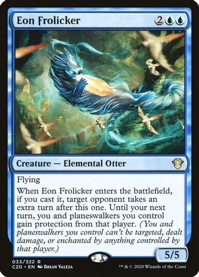 Eon Frolicker Commander 2020 Magic card