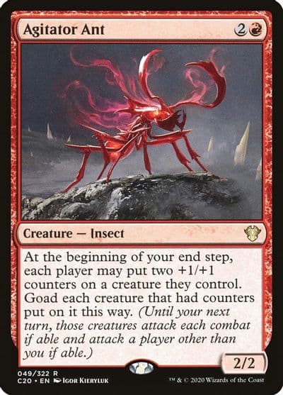 Agitator Ant Commander 2020 Magic card