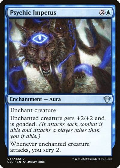 Psychic Impetus Commander 2020 Magic card
