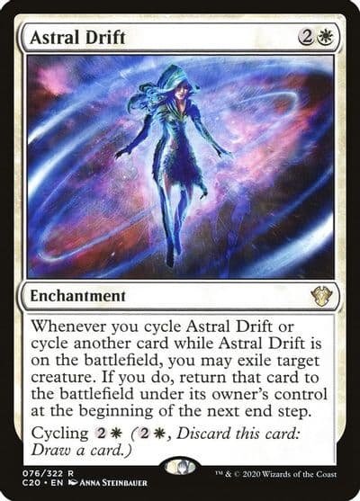 Astral Drift Commander 2020 Magic card