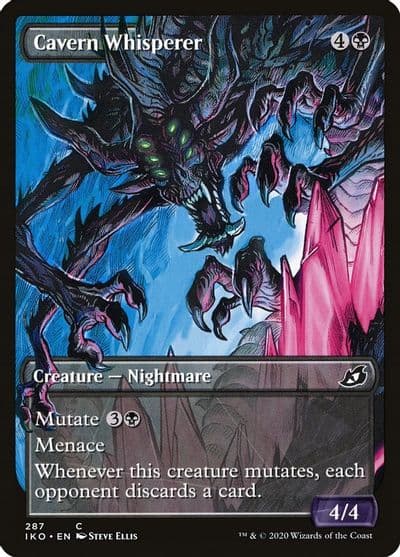 Cavern Whisperer Showcase Ikoria: Lair of Behemoths Magic card