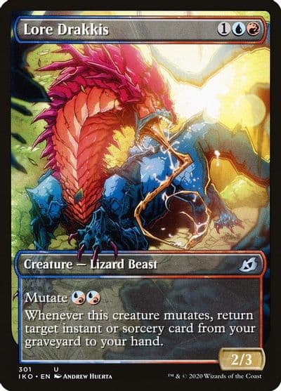 Lore Drakkis Showcase Ikoria: Lair of Behemoths Magic card