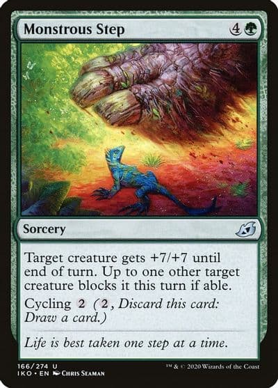 Monstrous Step Ikoria: Lair of Behemoths Magic card