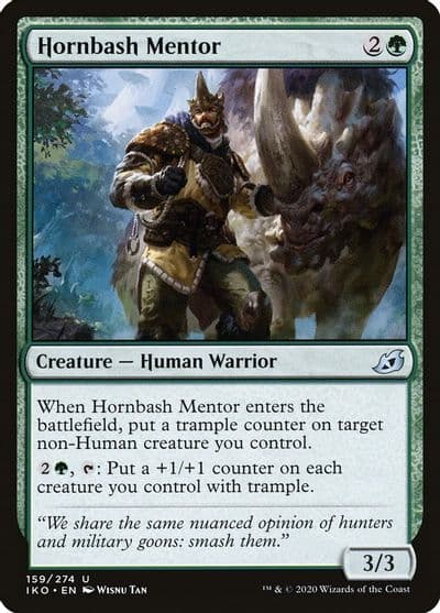 Hornbash Mentor Ikoria: Lair of Behemoths Magic card