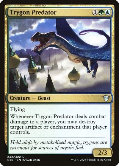 Trygon Predator Commander 2020 Magic card