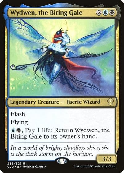 Wydwen the Biting Gale Commander 2020 Magic card