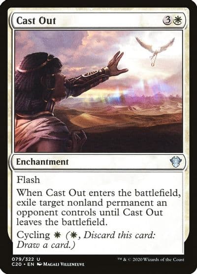Cast Out Commander 2020 Magic card