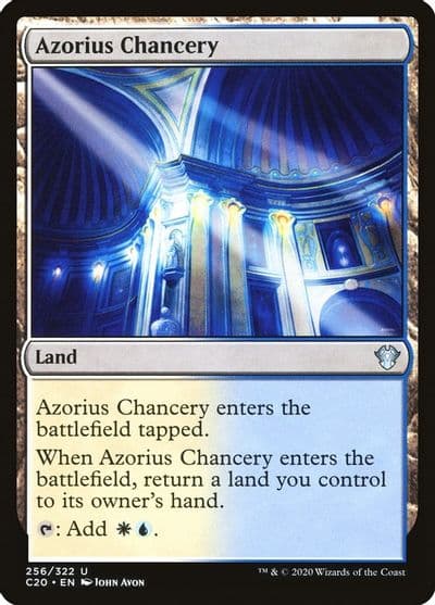 Azorius Chancery Commander 2020 Magic card