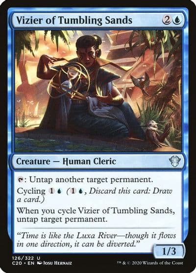 Vizier of Tumbling Sands Commander 2020 Magic card