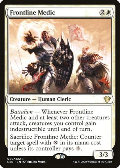 Frontline Medic Commander 2020 Magic card