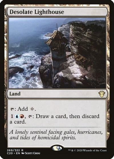 Desolate Lighthouse Commander 2020 Magic card