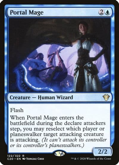 Portal Mage Commander 2020 Magic card