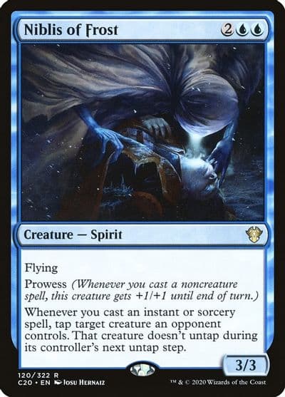 Niblis of Frost Commander 2020 Magic card
