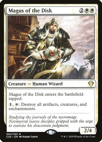 Magus of the Disk Commander 2020 Magic card