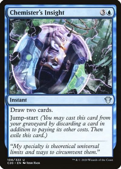 Chemisters Insight Commander 2020 Magic card