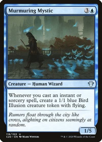 Murmuring Mystic Commander 2020 Magic card