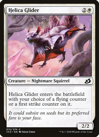 Helica Glider Ikoria: Lair of Behemoths Magic card