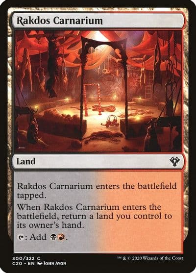 Rakdos Carnarium Commander 2020 Magic card