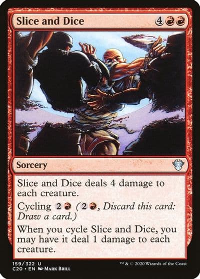 Slice and Dice Commander 2020 Magic card