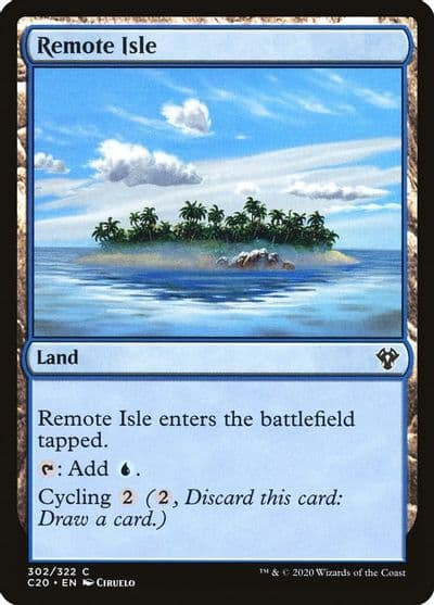 Remote Isle Commander 2020 Magic card
